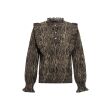 D Zine polyester/elasthan Meisjes blouse lm kort Direct leverbaar uit de webshop van www.lots-of-fashion.nl/