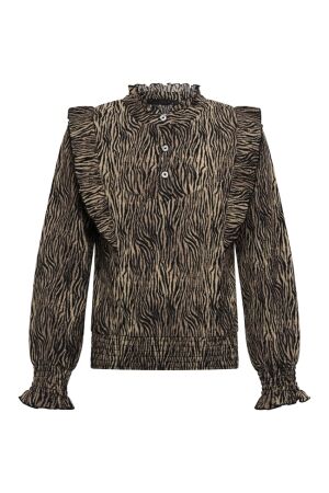 D Zine Tochelle W10201 zebradessin sand