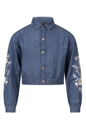 Persival Meisjes blouse lm kort Persival 3110505 W10071 as sample 84.CHAMBREYBLUE.W25
