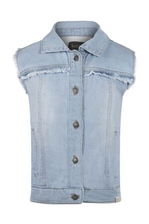 Koko Noko Meisjes gilet Koko Noko R50905-37 blue jeans