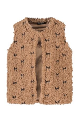 Persival Meisjes gilet Persival Lynda W10227 vd pip camel/zand