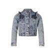 Persival katoen/elasthan Meisjes jasje denim Direct leverbaar uit de webshop van www.lots-of-fashion.nl/