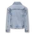 kids only  Meisjes jasje denim Direct leverbaar uit de webshop van www.lots-of-fashion.nl/