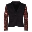 D Zine polyester/elasthan Meisjes blazer Direct leverbaar uit de webshop van www.lots-of-fashion.nl/