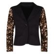 D Zine polyester/elasthan Meisjes blazer Direct leverbaar uit de webshop van www.lots-of-fashion.nl/