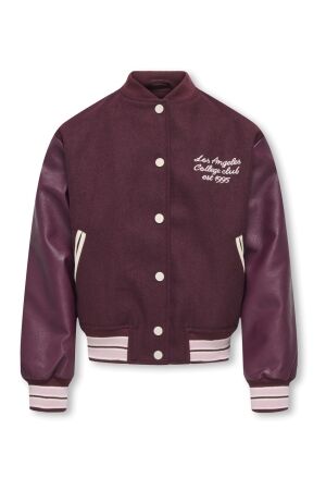 kids only Meisjes jack kort kids only 15358465 mauve wine