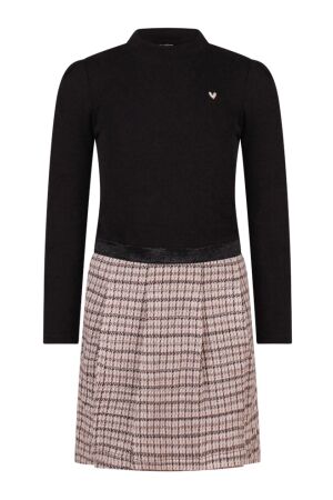 Persival Meisjes jurk lm amg Persival 3110705 W10086 02.BLACK.W25