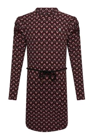 Persival Meisjes jurk lm amg Persival 3110706 W10133 10.WINE.W25
