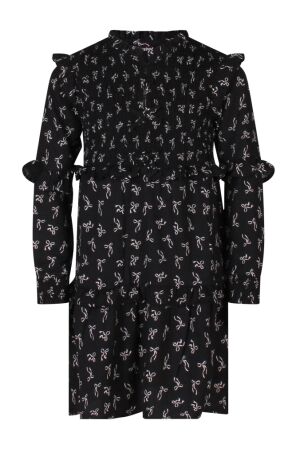Persival Meisjes jurk lm amg Persival 3110710 W10138 02.BLACK.W25