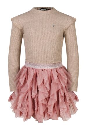Persival Meisjes jurk lm amg Persival 3110711 W10145 16.CHAMPAGNE.W25
