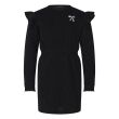 D Zine polyester/metal yarn/elasthan Meisjes jurk lm amg Direct leverbaar uit de webshop van www.lots-of-fashion.nl/
