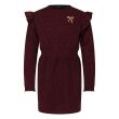 D Zine polyester/metal yarn/elasthan Meisjes jurk lm amg Direct leverbaar uit de webshop van www.lots-of-fashion.nl/
