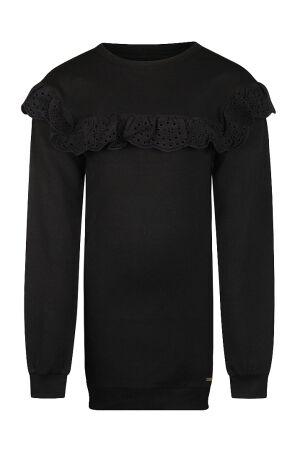 no way monday Meisjes jurk lm no way monday 056057-1 black