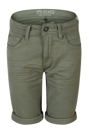 Unlocked Jongens broek kort Unlocked Stefan Z90735 as swatch olive green