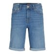 jack & jones junior  Jongens broek kort denim Direct leverbaar uit de webshop van www.lots-of-fashion.nl/