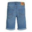 jack & jones junior  Jongens broek kort denim Direct leverbaar uit de webshop van www.lots-of-fashion.nl/