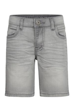 no way monday Jongens broek bermuda denim no way monday T46297-1 grey jeans