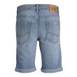 jack & jones junior  Jongens broek bermuda denim Direct leverbaar uit de webshop van www.lots-of-fashion.nl/