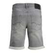 jack & jones junior  Jongens broek bermuda denim Direct leverbaar uit de webshop van www.lots-of-fashion.nl/