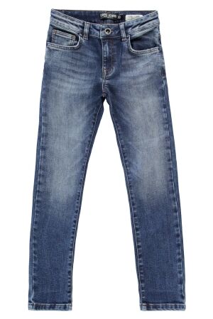 Cars jeans Jongens broek strak denim Cars jeans 39928 dark used 03