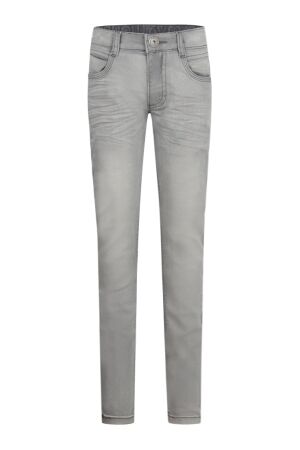 no way monday Jongens broek strak denim no way monday T46296-1 grey jeans