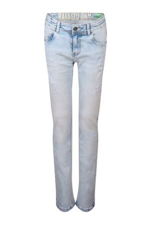 Ravagio Jongens broek strak denim Ravagio Peter Z80210 as Pedro bleached denim