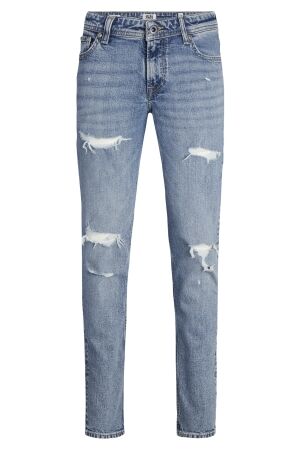 jack & jones junior Jongens broek strak denim jack & jones junior 12252477 blue denim