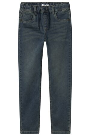 Name It Jongens broek strak denim Name It 13185212 vintage dark blue denim