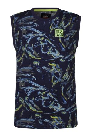 Unlocked Jongens shirt zm Unlocked B51SL-02 Z90727 as Sido dk navy
