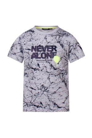 Unlocked Jongens shirt km ronde hals Unlocked 514175 Z90742 as 514178 light blue