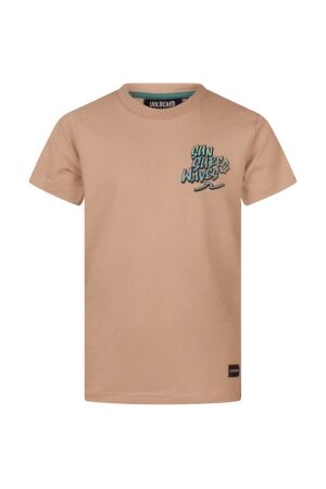 Unlocked Jongens shirt km ronde hals Unlocked 494108 Z90744 vd 494149 sand