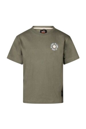 Ravagio Jongens shirt km ronde hals Ravagio 514180 Z90745 as swatch olive green