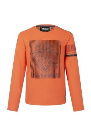 Ravagio Jongens shirt lm ronde hals Ravagio Nez W80245 as Noris orange