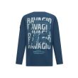Ravagio katoen/polyester/elasthan Jongens shirt lm ronde hals Direct leverbaar uit de webshop van www.lots-of-fashion.nl/
