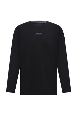 Ravagio Jongens shirt lm ronde hals Ravagio Tez W10213 black