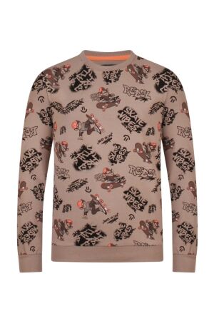 Unlocked Jongens shirt lm ronde hals Unlocked 3117602 W10276 54.CLAY.W25