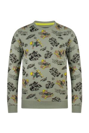 Unlocked Jongens shirt lm ronde hals Unlocked 3117602 W10276 52.MOSS.W25