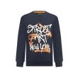Unlocked katoen/lycra Jongens shirt lm ronde hals Direct leverbaar uit de webshop van www.lots-of-fashion.nl/