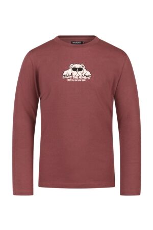 Unlocked Jongens shirt lm ronde hals Unlocked 3117605 W10286 53.BERRY.W25