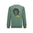 Unlocked katoen/lycra Jongens shirt lm ronde hals Direct leverbaar uit de webshop van www.lots-of-fashion.nl/
