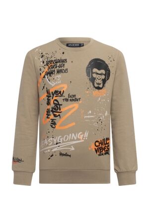 Unlocked Jongens shirt lm ronde hals Unlocked 3117606 W10290 54.CLAY.W25
