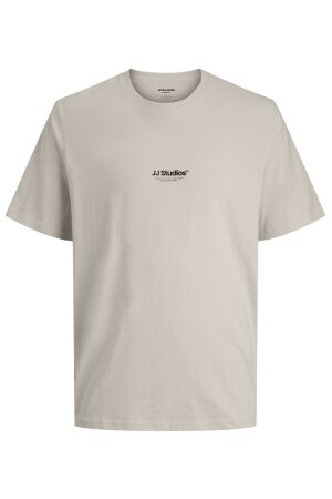 jack & jones junior Jongens shirt lm ronde hals jack & jones junior 12279577 MOONBEAM