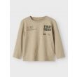 name it mini  Jongens shirt lm ronde hals Direct leverbaar uit de webshop van www.lots-of-fashion.nl/