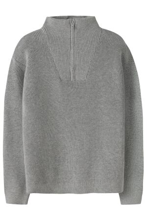 Name It Jongens trui  Name It 13233166 grey melange