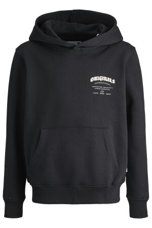jack & jones junior Jongens trui capuchon jack & jones junior 12284109 4834951-black