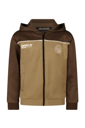 Unlocked Jongens vest Unlocked 3117403 W10280 45.WALNUT.W25