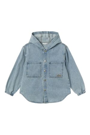 Name It Jongens overhemd lm Name It 13227979 light blue denim