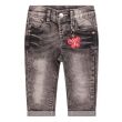 Bakkaboe katoen/polyester/elasthan Babymsj broek denim Direct leverbaar uit de webshop van www.lots-of-fashion.nl/