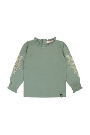 Bakkaboe Babymsj shirt lm Bakkaboe Olivia baby W10238 17-5107 chinois green