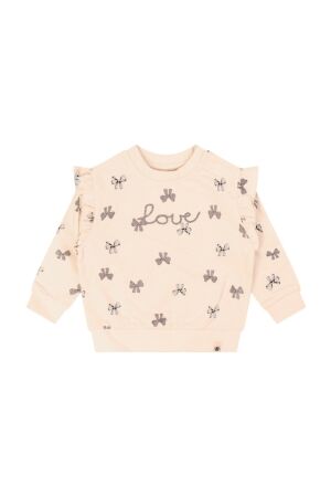 Bakkaboe Babymsj trui lm Bakkaboe Bow W10353 as nj24 black